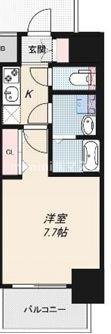 大阪市港区波除２丁目の賃貸マンションの間取り