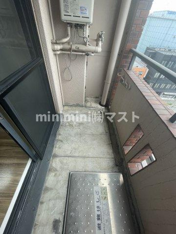 大阪市港区築港３丁目の賃貸マンションのバルコニー