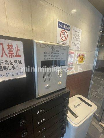 大阪市港区築港３丁目の賃貸マンションのセキュリティ