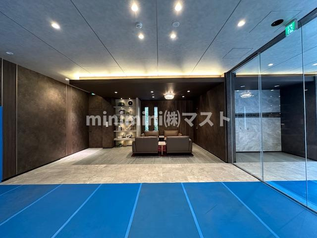 大阪市港区八幡屋１丁目の賃貸マンションのロビー