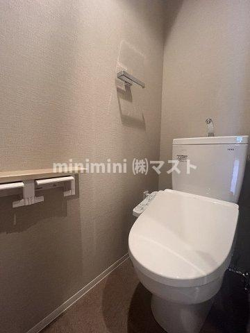 大阪市港区波除３丁目の賃貸マンションのトイレ