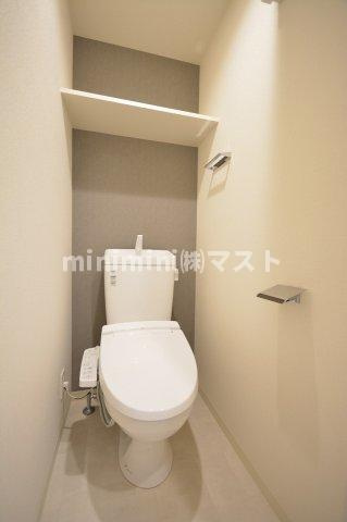 大阪市港区夕凪２丁目の賃貸マンションのトイレ
