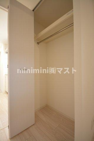 大阪市港区市岡１丁目の賃貸マンションの収納