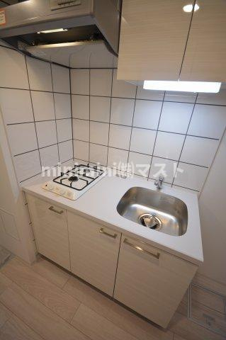 大阪市港区市岡１丁目の賃貸マンションのキッチン