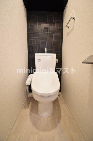 大阪市港区夕凪１丁目の賃貸マンションのトイレ