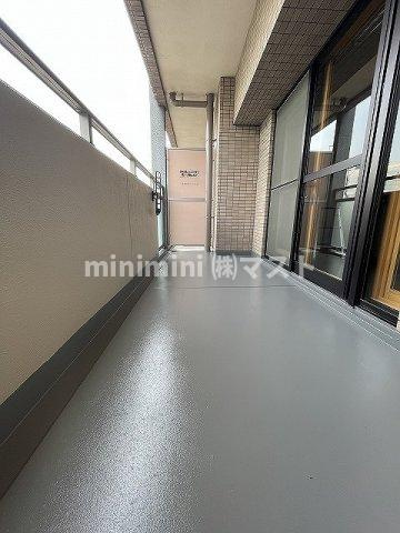 大阪市港区波除２丁目の賃貸マンションのバルコニー