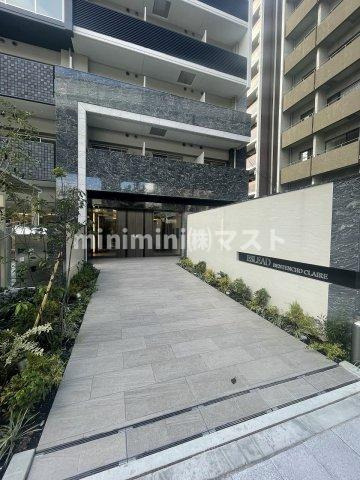 大阪市港区市岡１丁目の賃貸マンションのエントランス