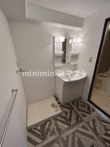 大阪市港区磯路１丁目の賃貸マンションの洗面所
