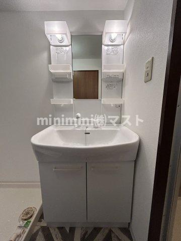 大阪市港区磯路１丁目の賃貸マンションの洗面所