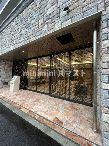 大阪市港区波除５丁目の賃貸マンションのエントランス