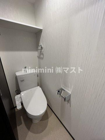 大阪市港区波除５丁目の賃貸マンションのトイレ