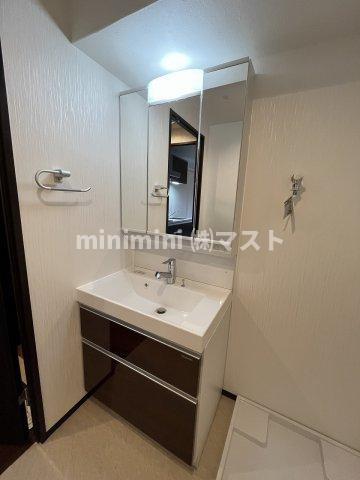大阪市港区波除５丁目の賃貸マンションの洗面所