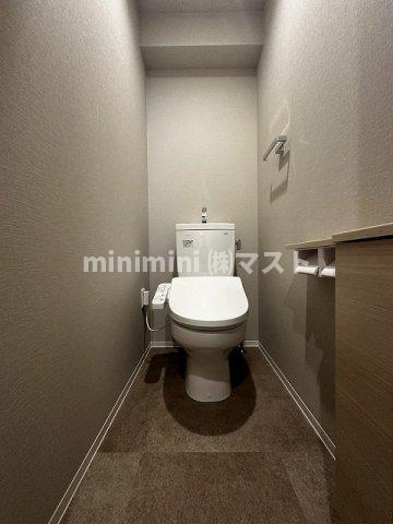 大阪市港区波除３丁目の賃貸マンションのトイレ