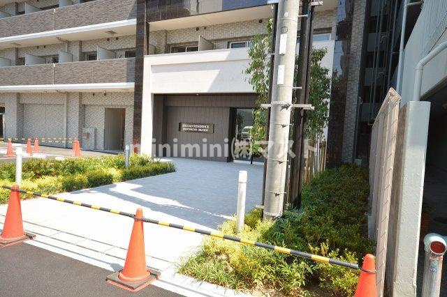 大阪市港区弁天５丁目の賃貸マンションのエントランス