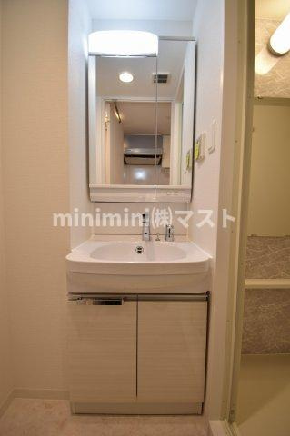 大阪市港区夕凪１丁目の賃貸マンションの洗面所