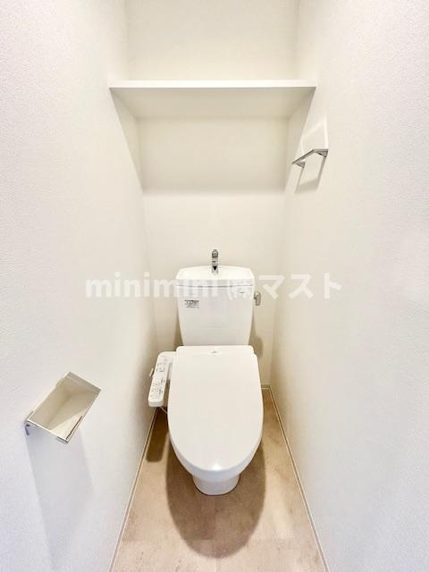 大阪市港区市岡元町２丁目の賃貸マンションのトイレ|※別号室参考写真