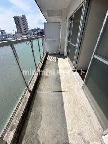 大阪市港区三先１丁目の賃貸マンションのバルコニー