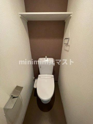大阪市港区南市岡２丁目の賃貸マンションのトイレ