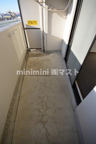 大阪市港区波除２丁目の賃貸マンションのバルコニー|※参考画像