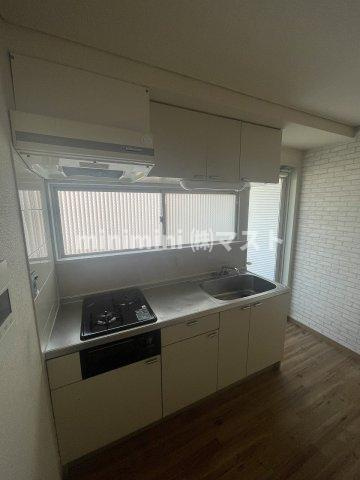 大阪市港区港晴３丁目の賃貸マンションのキッチン