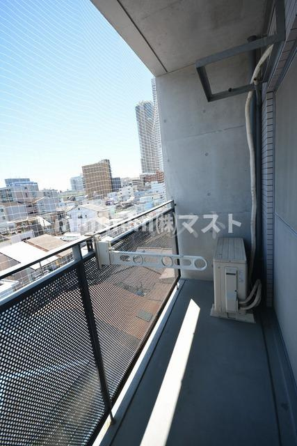 大阪市港区波除２丁目の賃貸マンションのバルコニー