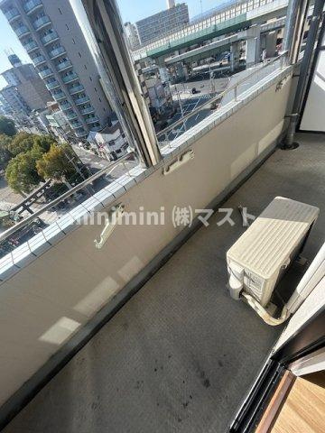 大阪市港区磯路１丁目の賃貸マンションのバルコニー