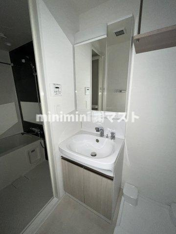 大阪市港区市岡元町１丁目の賃貸マンションの洗面所