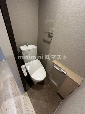 大阪市港区波除３丁目の賃貸マンションのトイレ