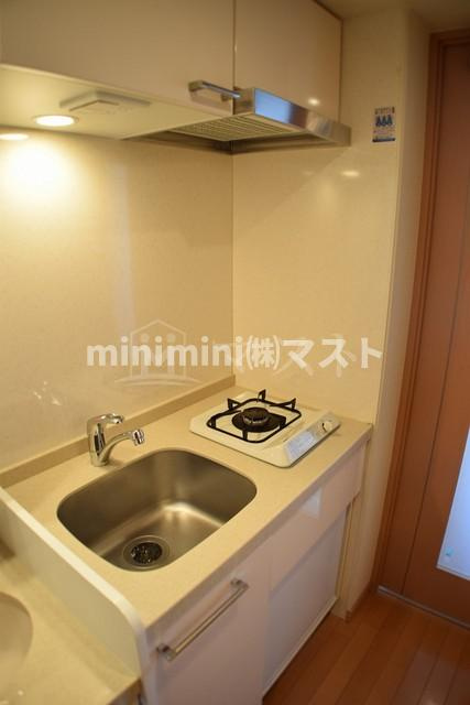 大阪市港区市岡元町１丁目の賃貸マンションのキッチン