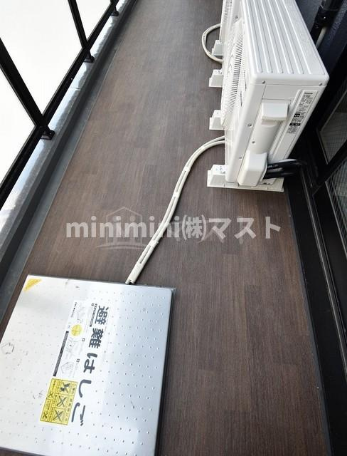 大阪市港区弁天４丁目の賃貸マンションのバルコニー