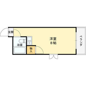 大阪市港区市岡元町１丁目の賃貸マンションの間取り