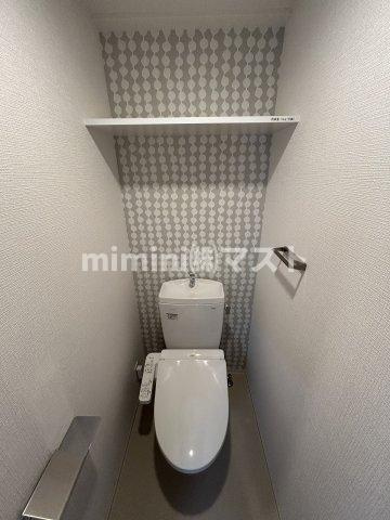 大阪市港区市岡１丁目の賃貸マンションのトイレ