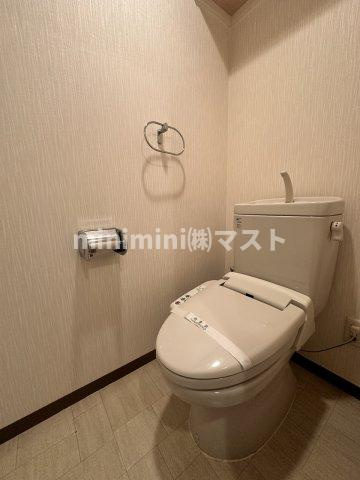 大阪市港区波除２丁目の賃貸マンションのトイレ