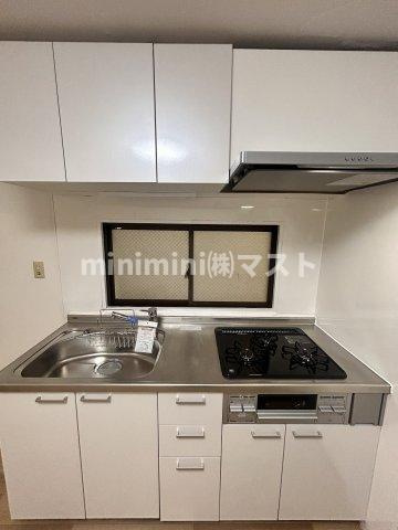 大阪市港区三先２丁目の賃貸マンションのキッチン