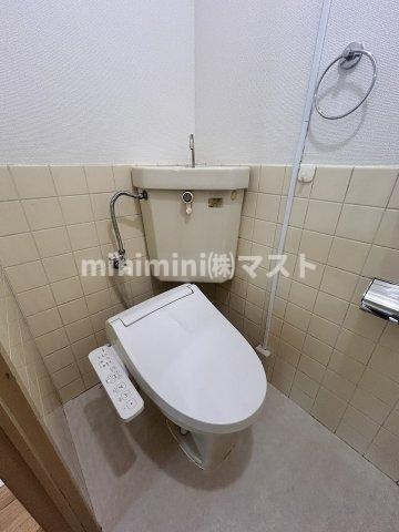 大阪市港区三先２丁目の賃貸マンションのトイレ