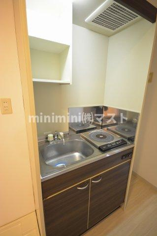 大阪市港区築港１丁目の賃貸マンションのキッチン