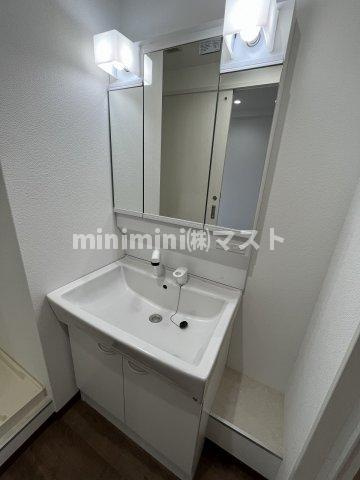 大阪市港区八幡屋１丁目の賃貸マンションの洗面所