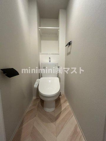 大阪市港区弁天５丁目の賃貸マンションのトイレ