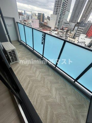 大阪市港区弁天５丁目の賃貸マンションのバルコニー