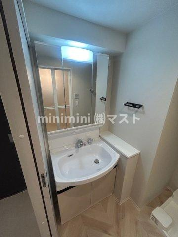 大阪市港区弁天５丁目の賃貸マンションの洗面所