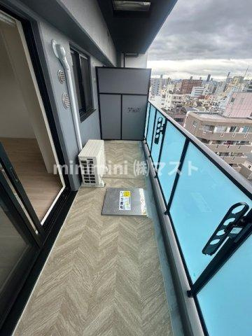 大阪市港区弁天５丁目の賃貸マンションのバルコニー