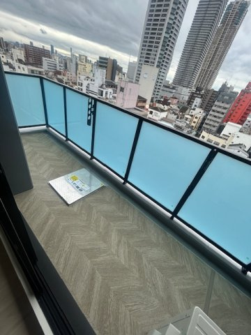 大阪市港区弁天５丁目の賃貸マンションのバルコニー