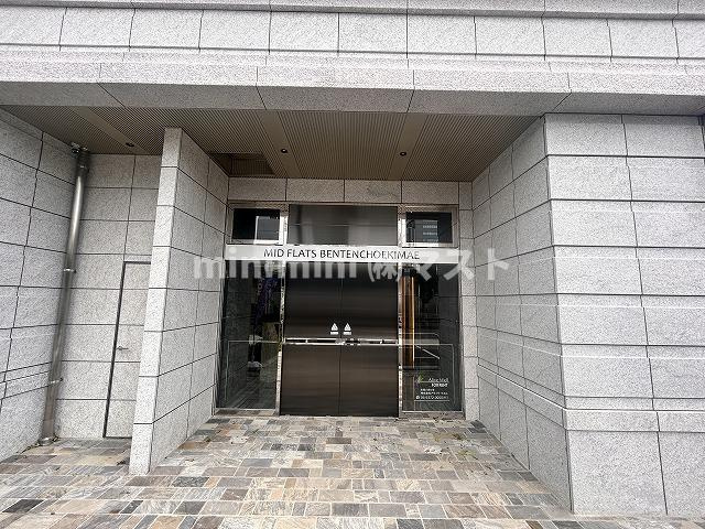 大阪市港区波除３丁目の賃貸マンションのエントランス