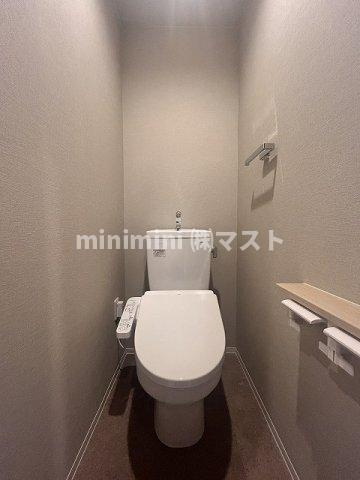 大阪市港区波除３丁目の賃貸マンションのトイレ