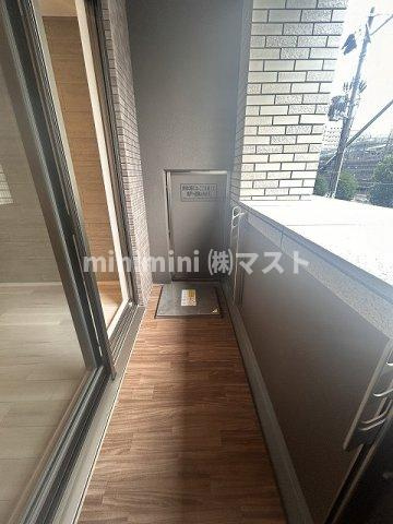 大阪市港区波除３丁目の賃貸マンションのバルコニー