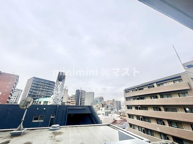 大阪市福島区海老江２丁目の賃貸マンションの展望