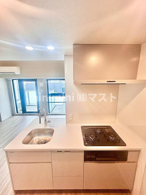 大阪市福島区海老江２丁目の賃貸マンションのキッチン