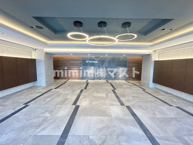 大阪市福島区海老江６丁目の賃貸マンションのロビー