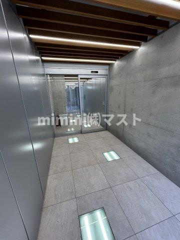 大阪市福島区鷺洲２丁目の賃貸マンションのロビー