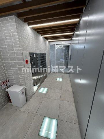 大阪市福島区鷺洲２丁目の賃貸マンションのロビー